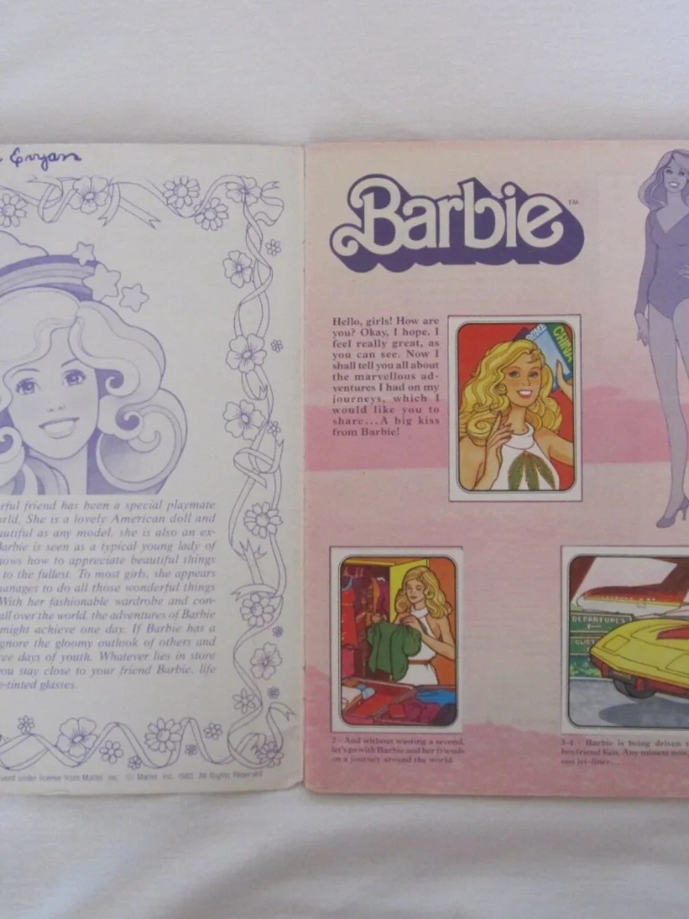 Barbie up grabs
